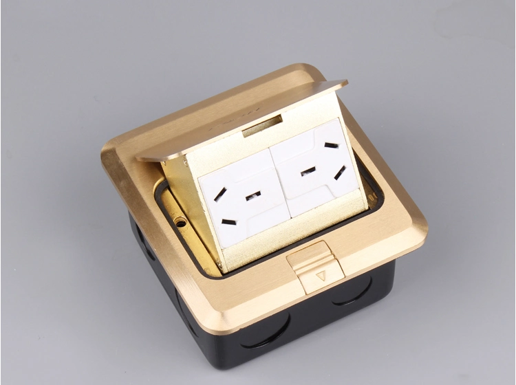 British Standard Pop up Floor Outlets Socket (Copper Alloy material)