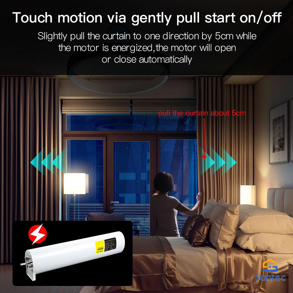 Smart Electric Automatic Curtain Motor Remote Control for Smart Home House