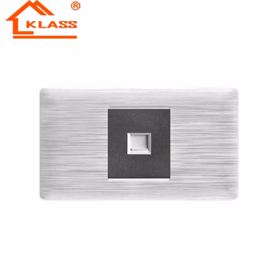 2-fach elektrischer Wandschalter, 3-polige Universalsteckdose für Peru, Bolivien, Thailand, Vietnam